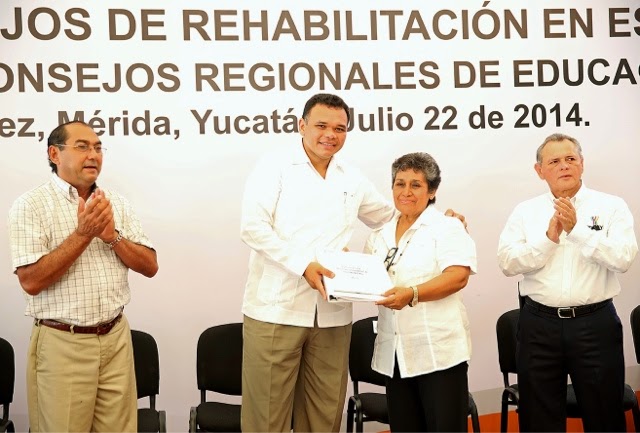 Rehabilitan 117 escuelas de nivel básico en Yucatán