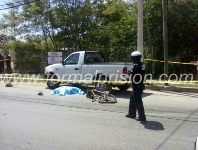 Ciclista muere arrollado en la Avenida Internacional