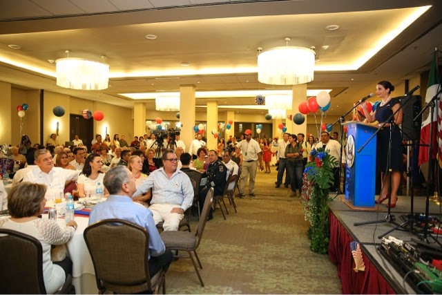 Conmemoran en Mérida el Día de la Independencia de Estados Unidos de
América