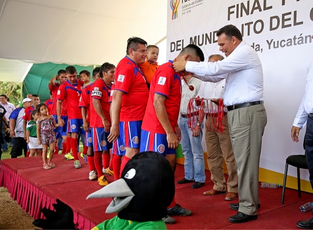 Costa Rica, campeón del Mundialito 2014 del Cereso