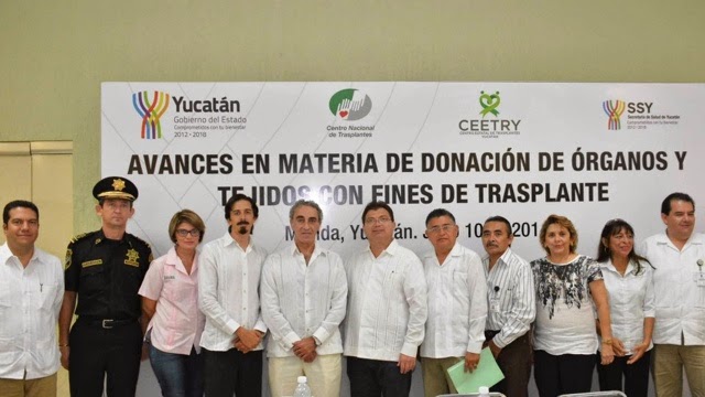 Presentan avances en materia de donación y trasplantes en Yucatán