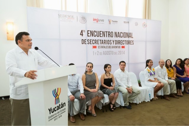 Se inaugura en Mérida encuentro nacional de funcionarios de Juventud.