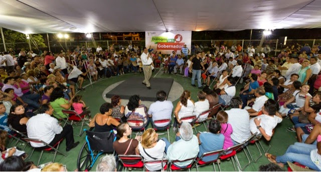 Anuncia el Gobernador remozamiento de escuelas en el Oriente de Mérida