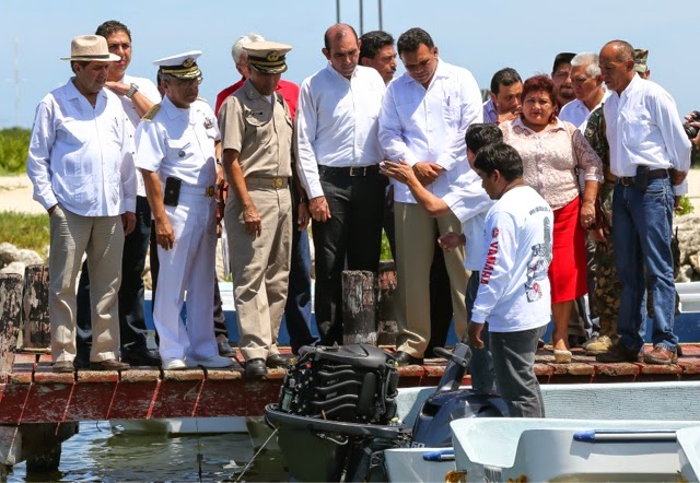 Garantizan seguridad de pescadores yucatecos