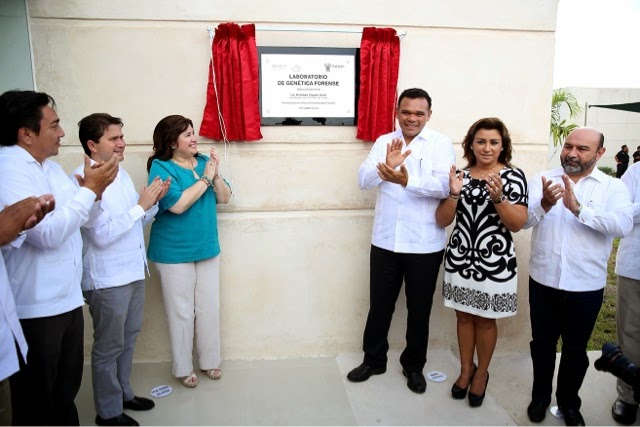 Yucatán, a la vanguardia científica tras inauguración de Laboratorio de
Genética Forense
