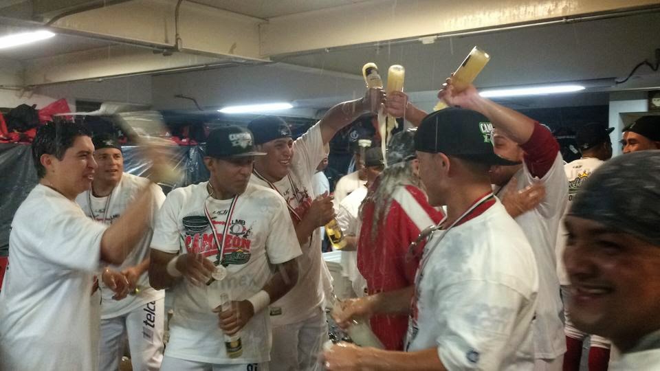 Diablos rojos se coronan campeones de la Liga Mexicana de Beisbol