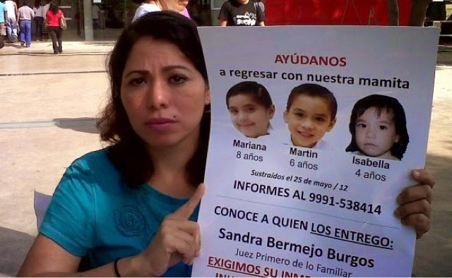 Rescatan en Cancún a los niños del caso Medina Sonda-Molina Canto