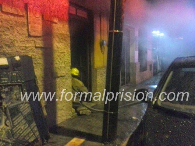 Se incendia bodega del Ayuntamiento de Mérida