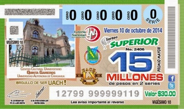 Cae de nuevo el Premio Mayor de la Lotería Nacional en Mérida