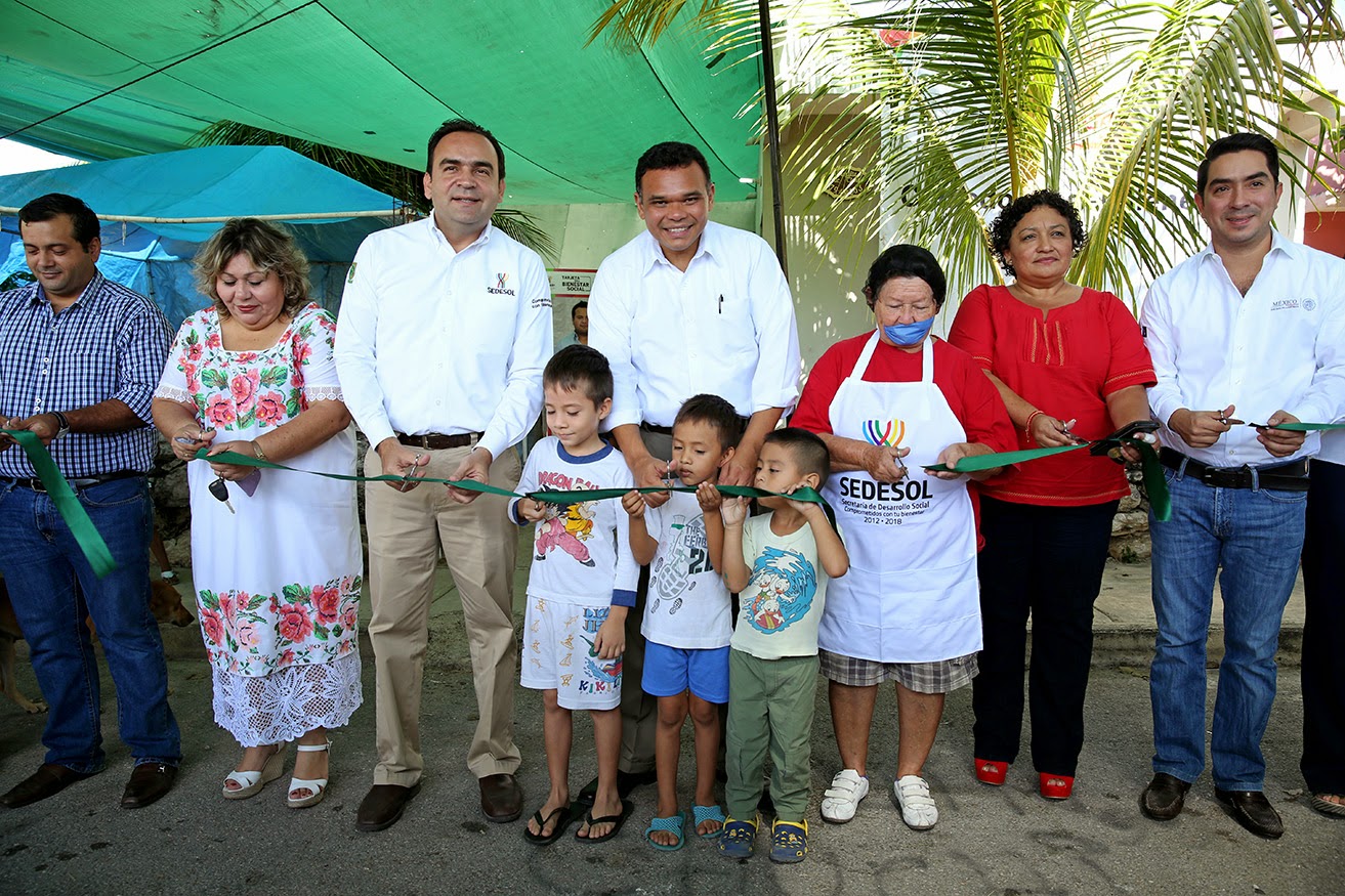 Ya funcionan en Mérida 11 Comedores del bienestar