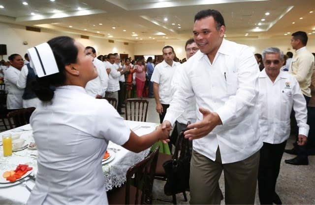 Certeza laboral para trabajadores de la Secretaría de Salud de Yucatán