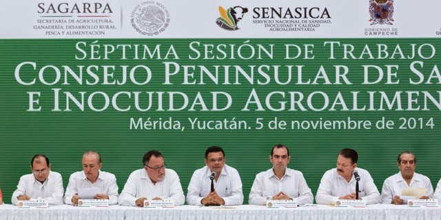 Llama Yucatán a mantener esfuerzos en sanidad e inocuidad
agroalimentaria