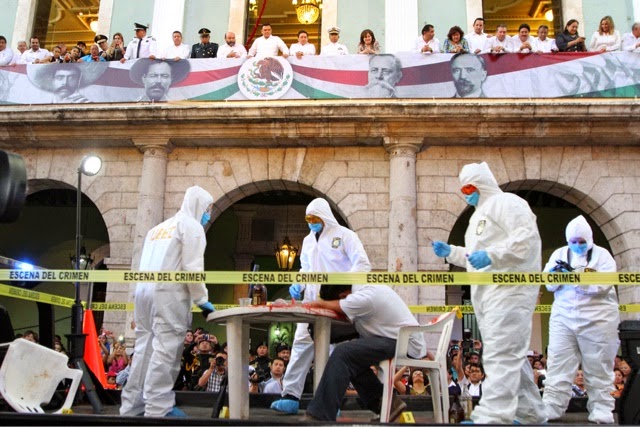 Muestra de orgullo nacional, en el desfile de la Revolución Mexicana