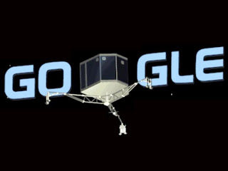 Google dedica su Doodle al aterrizaje de la Sonda Philae