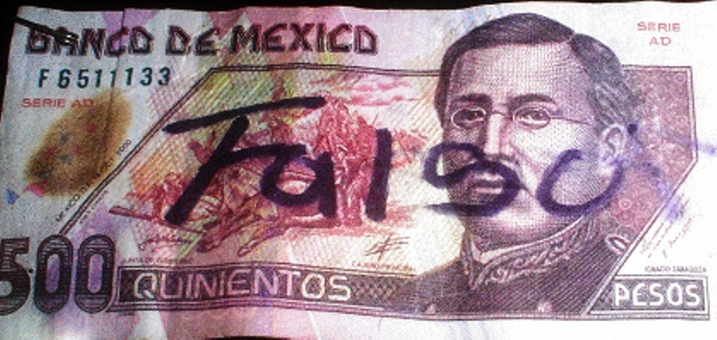 Estafaban con billetes falsos de $500 en las tienditas más pobres de
Yucatán