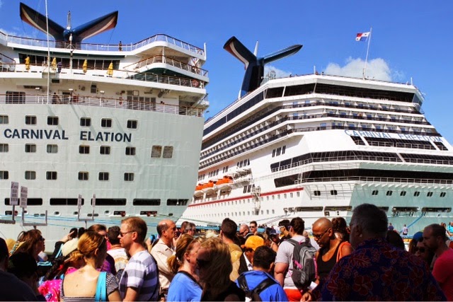 Recibe Progreso más de siete mil visitantes en dos cruceros