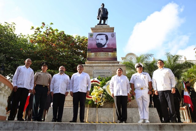 Destacan legado del general Manuel Cepeda Peraza