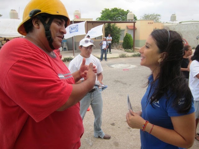 Paloma Angulo en campaña