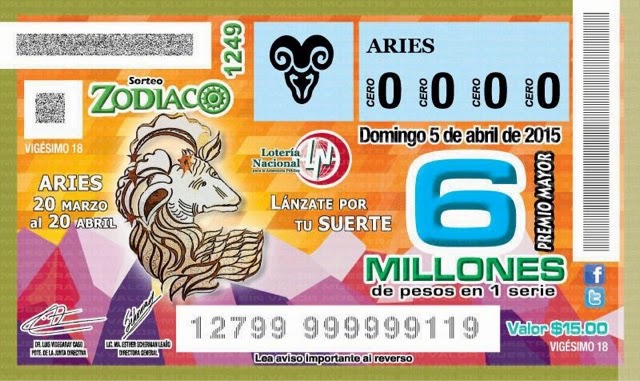 Resultados del sorteo Zodiaco del domingo 5 de abril