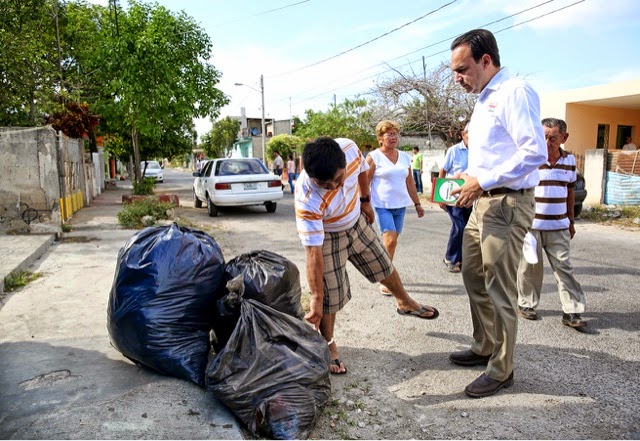 Apuesta Nerio Torres Arcila por una recoja de basura sin costo y
eficiente para todo Mérida