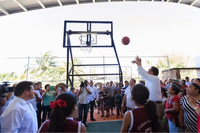 Apuestan por el desarrollo cultural y deportivo de Dzilam González