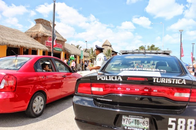 Policía Turística de la SSP, atenta a los visitantes