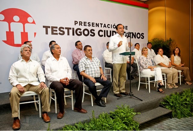 Presenta Nerio Torres Testigos Ciudadanos que darán seguimiento a las
50 propuestas del candidato