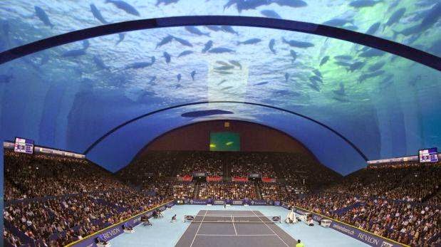 Tendrá Dubái cancha de tenis submarina