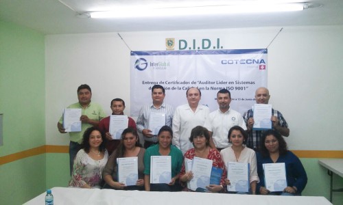 Trabajadores de la SAF reciben certificación internacional