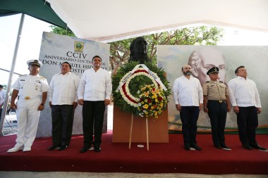 Conmemoran CCIV aniversario luctuoso de Miguel Hidalgo y Costilla