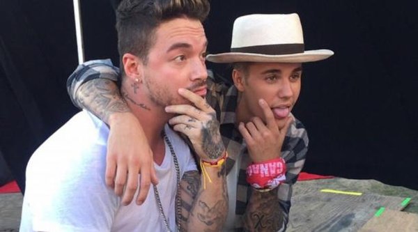 Video: Regaetonero J Balvin enseña a Justin Bieber a hablar español