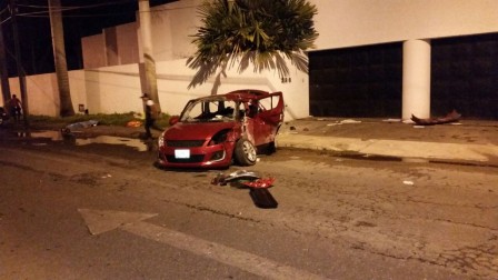 Conductor de un deportivo mata a madre e hijo, vecinos de Montecristo