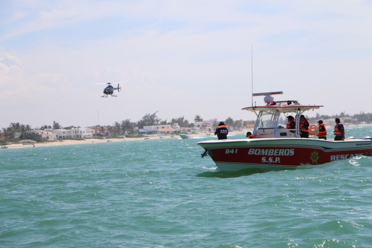 Refuerzan seguridad en la costa por tierra, mar y aire