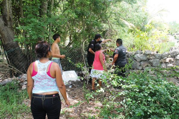 Persecución en patios de Yucatán para detener a homicida de Chetumal