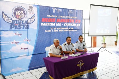 Vuela en la pista”, competencia para celebrar 100 años de la Fuerza Aérea Mexicana