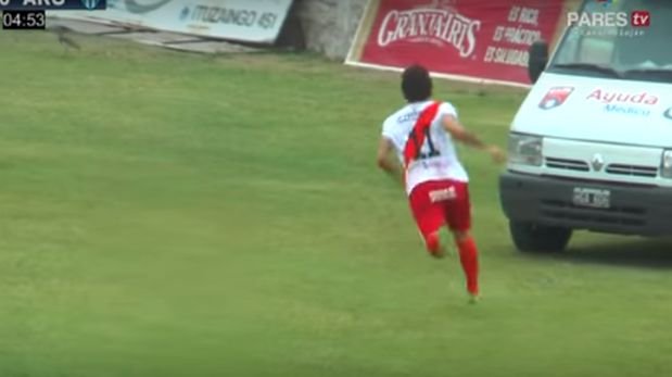 Video: El festejo más extravagante tras anotar un gol