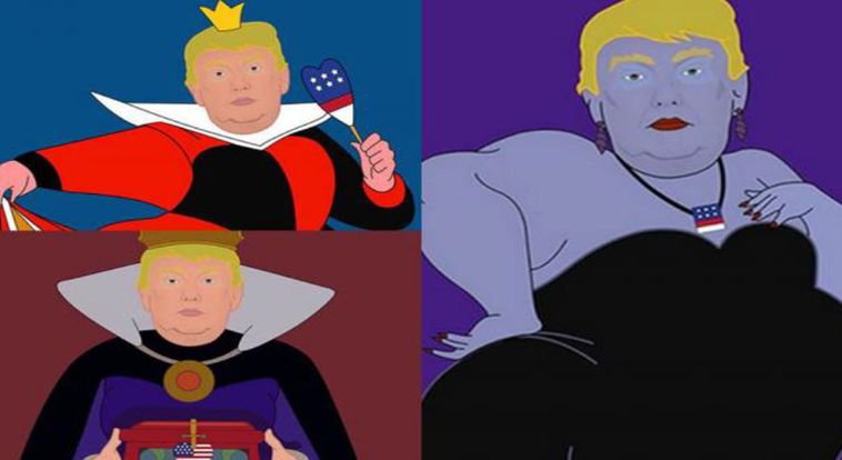 Donald Trump se convierte en villana de Disney