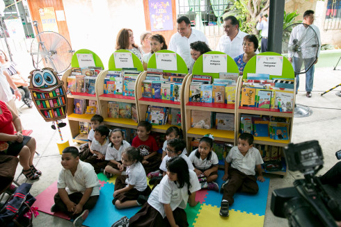 Fomentan hábito de la lectura entre niñez yucateca