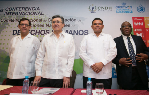 Conferencia mundial de instituciones de derechos humanos se realiza en Yucatán