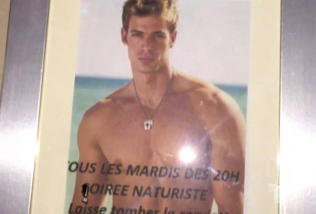 Usan imagen de William Levy para promover sauna gay en Francia