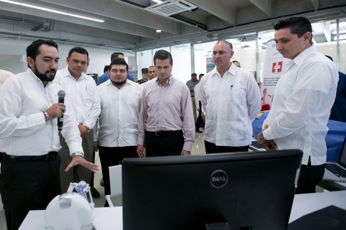 El Presidente de la República y el Gobernador inauguran el Parque Científico