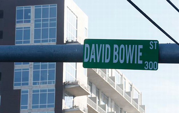 Rebautizan clandestinamente una calle en homenaje a David Bowie