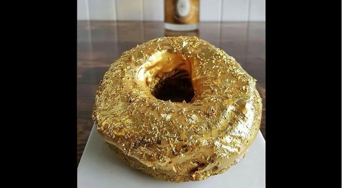 La donut dorada más cara del mundo