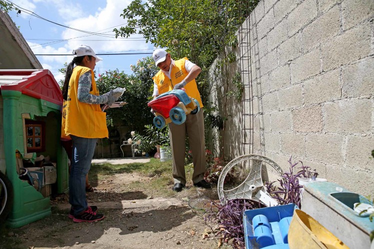 Avanzan las brigadas de control contra el mosquito