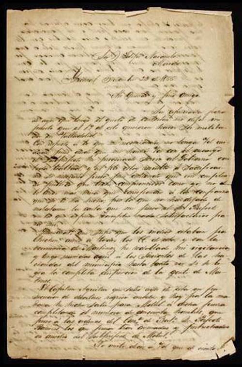 Cartas de la Guerra de Castas, patrimonio latinoamericano