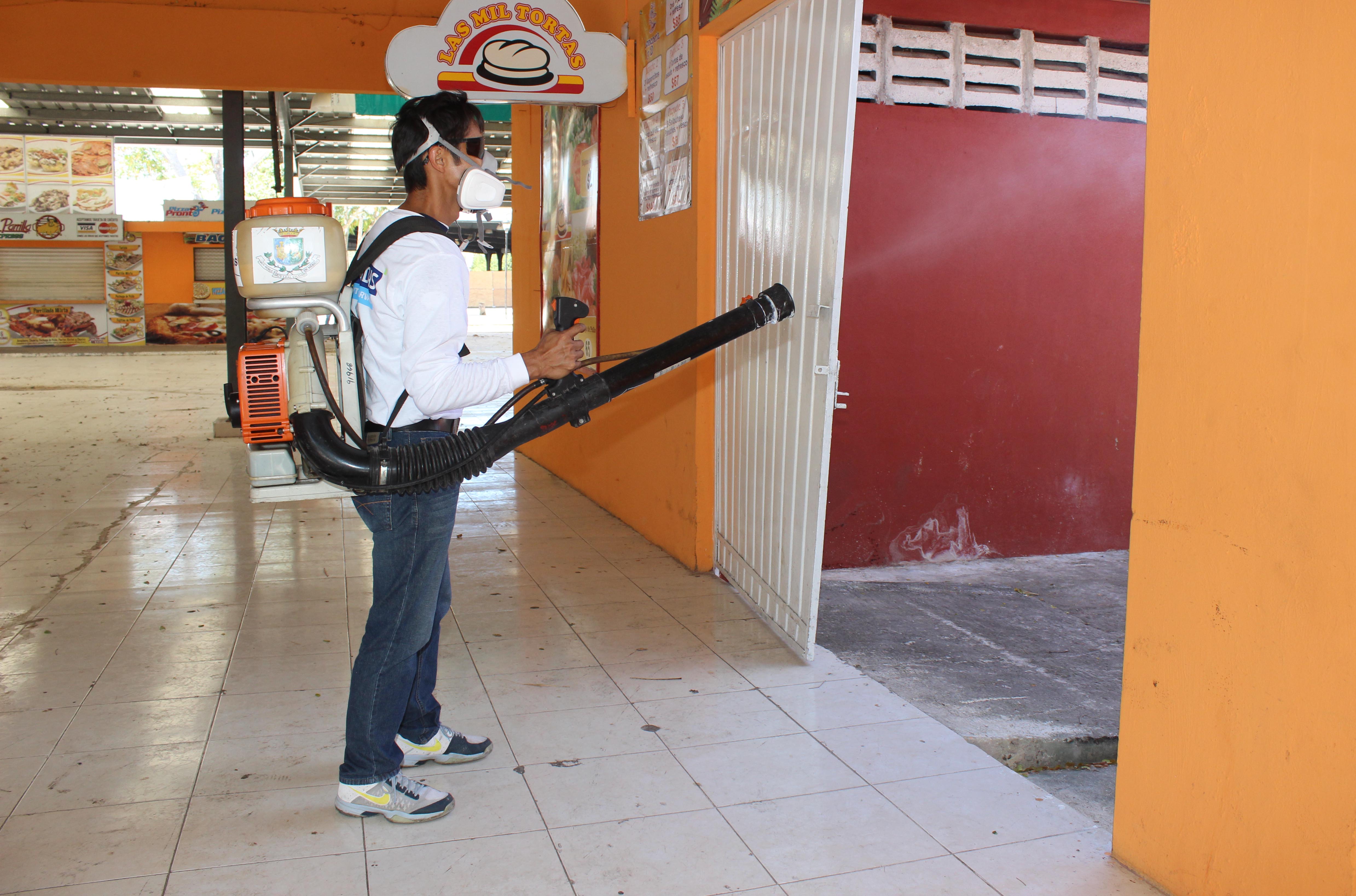 Echan de Plaza Carnaval al mosco de dengue, zika y chikungunya