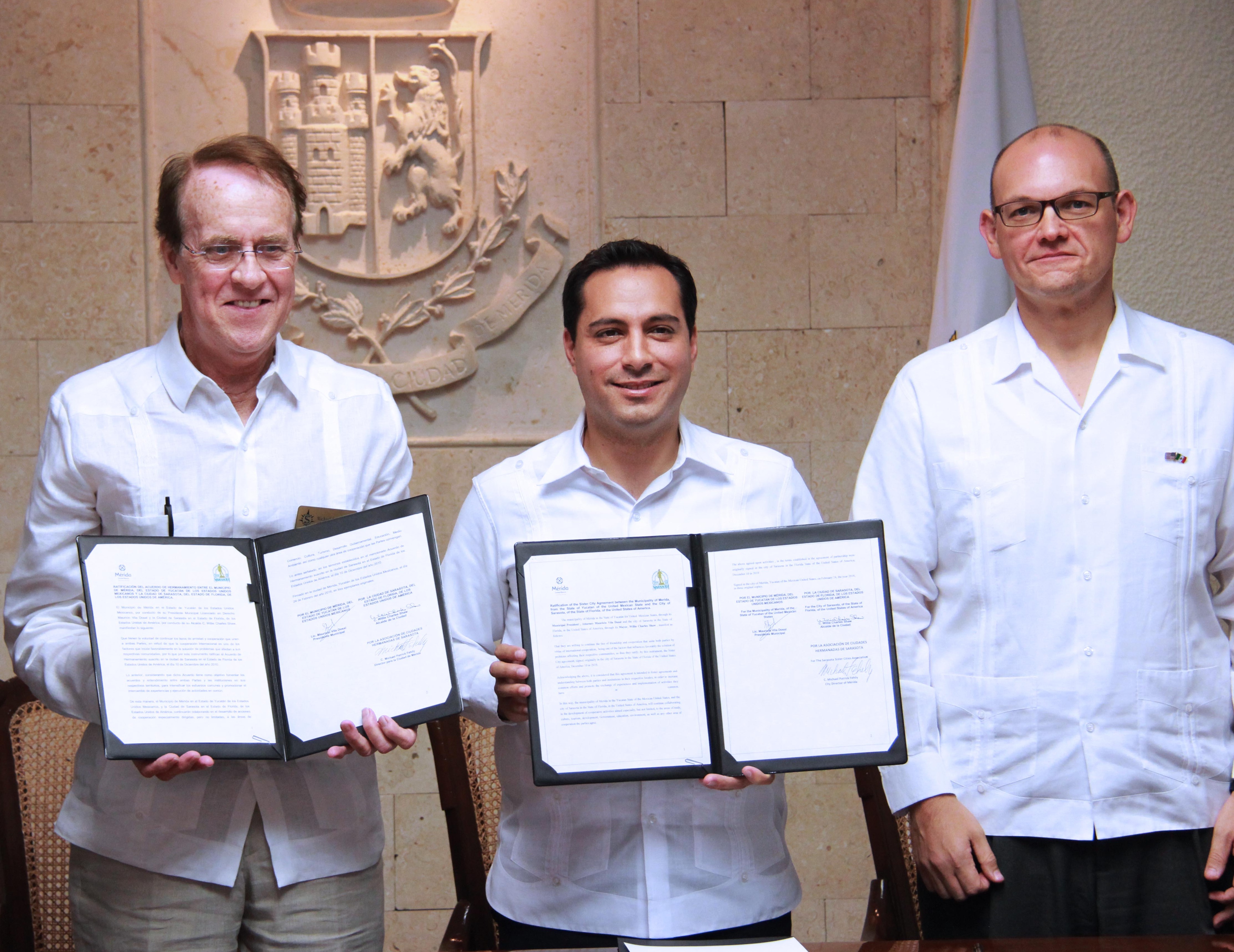 Mérida y Sarasota ratifican hermanamiento