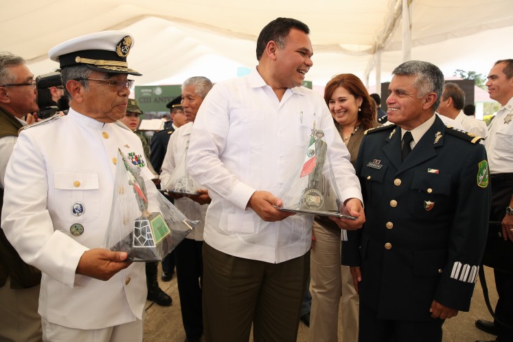 Conmemoran el 103 aniversario de la creación del Ejército Mexicano