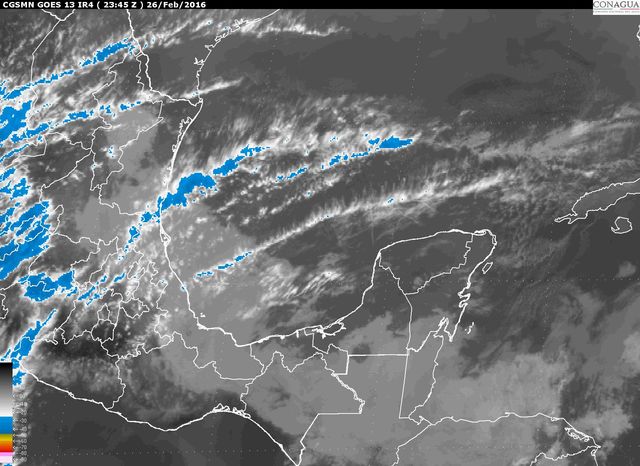 Gargantas hechas trizas en Yucatán: calor de día, frío de noche