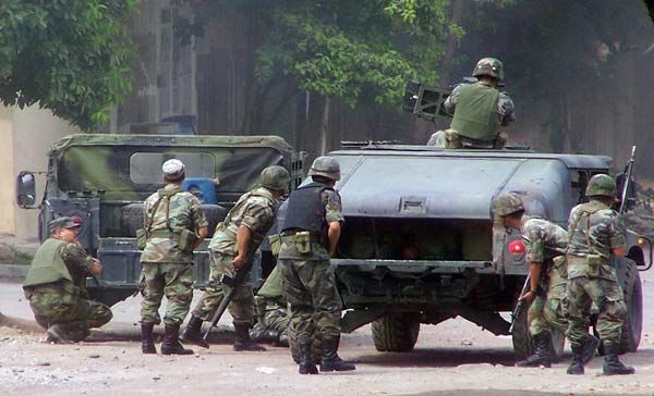 Fogueados en Tamaulipas, envían a militares yucatecos a Campeche